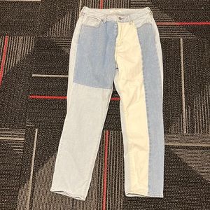 Pacific Sunwear (Pacsun) Eco Hopper Patch Mom Jeans